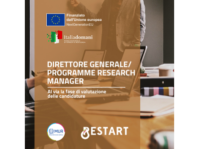 Al via la fase di valutazione delle candidature per l’assunzione di un Direttore Generale/Programme Research Manager