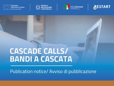 Bandi a Cascata di RESTART: fase di pubblicazione