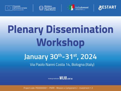 RESTART Plenary Dissemination Workshop | January 30-31, Bologna (Italy)