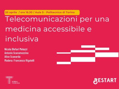 RESTART partecipa a Biennale Tecnologia 2024 | 20 aprile 2024 – Torino