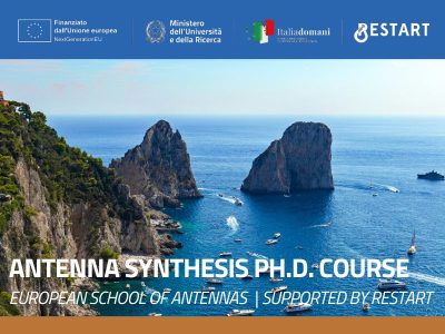 RESTART supports the Ph.D. Course on Antenna Synthesis | September 1-5, 2025 | Anacapri